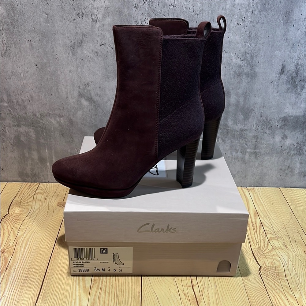 Clarks Kendra Porter boots